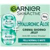 Garnier Crema Gel Giorno, Per Pelli Normali, Azione Lenitiva, Arricchita con Acido Ialuronico, Aloe Vera e Glicerina, Pelle Idratata fino a 48h, Hyaluronic Aloe, 50 ml