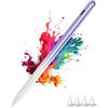 Luntak Penna per Apple iPad 2018-2026 con ricarica rapida/rejeczione del palmo e sensibilità di inclinazione, per iPad A16 11/10/9/8/7/6, Pro M5/M4/12,9/11, Air M4/M3/M2/5/4/3, Mini 6/5, gradiente viola