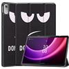 SATURCASE Custodia per Lenovo Tab P11 Gen 2 / P11 (seconda generazione), in pelle PU pieghevole Flip Folio Stand Slim Light Auto Wake Up/Sleep Cover protettiva per tablet (KN-1)