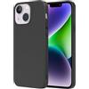 NEW'C Cover per iPhone 14 Plus, Nera Silicone Morbido Antiurto Sottile | 6,7 Pollici, Silicone Morbido Ultrasottile, Antiurto, Antigraffio, Sottile, Anti-impronta