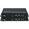 ORIVISION Extender KVM HDMI UHD 4K@60HZ su fibra ottica, Max 20km trasmissione non compressa Modalità singola 1 Core, Trasmissione audio bidirezionale, Dispositivi esterni USB2.0, Extender fibra