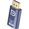 Wigearss Adattatore USB C a DisplayPort 8K 60Hz, con Ingresso USB C Femmina | Adattatore Thunderbolt 4 e 3 per Monitor DisplayPort 1.4, 4K 144Hz, 1080p 240Hz, HDR, Guscio in Alluminio, 45 x 23 x 11 mm