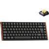Keychron K3 Ultra 8K Tastiera Meccanica Wireless 75% Low-Profile ITA QWERTY | 2,4 GHz/Bluetooth 5.2/USB-C, ZMK/Launcher, Telaio in Alluminio e Legno, Interruttore Banana Hot-Swap, RGB, per Mac e Windows