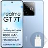 realme GT 7T 12+512GB, Display AMOLED 6,8 pollici, Doppia SIM 5G, Blu