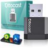 OTTOCAST Mini Nova 2-in-1 Adattatore Wireless CarPlay & Android Auto (Nero) | Plug & Play, Wi-Fi 5GHz Veloce & Stabile, Connessione Automatica, per CarPlay/Android Auto cablati OEM, iOS 10+ & Android 11+