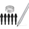 SUEEWE 5 Pezzi Originale Punte di Ricambio per Lenovo Active Pen 3, Nero | per Dell PN7522W PN5122W N557W PN9315A PN7320 Stylus