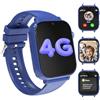 CATGIFF 4g Smartwatch Bambini con GPS Orologio Bambini 4-12 Anni Regalo | SOS chiamata Chat Vocale Contapassi Sveglia gioco-Orologio ragazzi e ragazza azzurro