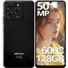 Ulefone Note 20 Pro - Telefoni cellulari senza SIM e sbloccati, estensione 128 GB/1 TB, 90 Hz 6,7 pollici, fotocamera tripla AI da 50 MP, 6000 mAh 18 W 4G Dual SIM Smart Phone SIM versione UK gratuita