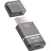 YACSEJAO Adattatore da USB C femmina a HDMI maschio, unidirezionale | Convertitore video 4K@30Hz con indicatore LED, compatibile con cavi Thunderbolt 3/4/5 per laptop, tablet, smartphone