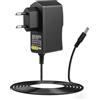 LEVMEK Adattatore CA 5 V 2 A 100 - 240 V a DC, caricatore 5 V 2 A universale con spina jack 5,5 x 2,5 mm, compatibile Box TV, Android TV, router, telecamera, striscia LED, alimentazione 5 V
