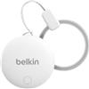 Belkin Localizzatore Spot SureFind, Dov'è Apple e Find Hub Google - Bianco | Localizzatore multi-ecosistema, Tag Bluetooth, Tag Chiavi/Bagagli/Borse, Avviso 85dB, Resistente acqua, Batteria sostituibile