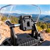 CreaTech Solutions Supporto per GPS meccanizzato ad alta sicurezza compatibile con Garmin Zumo Series (XT, XT2, XT3) | Adattatore di montaggio per barra di navigazione moto con sistema antifurto sequenziale V3 (12 mm)