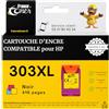 France Toner Cartuccia Compatibile per HP 303XL Colori ENVY Photo 6230 7130 | Inchiostro Alta Qualità per Stampante Envy Photo 6230, 6220, 7130, 7830, 6234, 7134, 7834, 6220, Smart Home Tango X