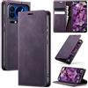 Azororo Cover per Xiaomi 17 Pro Max 5G, Premium PU Pelle Custodia, Magnetica Carta Fessura Portafoglio Case, Flip Cavalletto Custodia per Xiaomi 17 Pro Max - Viola