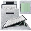 DMluna Custodia per tablet per Kindle Scribe/Scribe Colorsoft 11 pollici versione 2025, custodia protettiva con funzione di supporto regolabile e portapenne, resistente ai graffi, organizzazione
