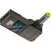 NGFF Adattatore Type-C con ingresso USB femmina e uscita DC 5.5x1.7mm maschio con display LED intelligente, alimentazione 20V 5A PD, ricarica 100W 65W, compatibile con laptop.