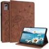 Succtopy Cover in Pelle PU per Lenovo Idea Tab 11 Pollici 2025 Marrone | Funzione di Supporto Protezione Antiurto Custodia in Pelle PU con Porta Penna per Lenovo Idea Tab 2025 11 TB-336ZU TB-336FU