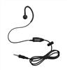 ULSOUMAX Compatibile con auricolari Motorola a forma di C PTT con microfono, cuffie per Motorola EVX-S24 YAESU VX-6R VX-7R FT-270 VX-6 VX-7 VX-120E VX-170E