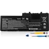 K KYUER CF-VZSU0QW CF-VZSU0QJS Batteria per Pana-sonic ToughBook CF-VEK20 CF-20 MK1 MK2 Toughpad FZ-A2 FZ-A2A Rugged 2-in-1 Convertible Android Tablet CF-20A0205NG CF-VZSU0QR CF-VZSU0QK CF-VZSU0QQ
