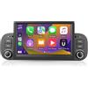 Road Top 2026 Road Top Autoradio CarPlay Linux 7 per Fiat Panda 2013-2020 | Schermo Touchscreen Linux HD, CarPlay senza fili, Android Auto, MirrorLink, Navigazione, Autoradio Bluetooth