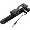 Celly Mini Selfie Asta Tascabile, Supporto Universale Regolabile per Smartphone Fino a 5,5, Nero/Antracite