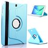 SOTEFE® Custodia Samsung Galaxy Tab A 9.7'' SMT550 Cover 360 Rotazione Design Protector Case di Supporto per Samsung Galaxy Tab A 9.7'' SMT550T551T555 Smart Shell Cover + Pellicola Protettiva