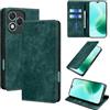 YealRed Custodia Cover per Honor 400 Lite 5G (Verde) | Custodia in Pelle Premium per Honor 400 Lite 5G, [Funzione stand] [Slot per scheda SIM] Custodia Protettiva in TPU Antiurto