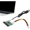 Generico Unità floppy esterna, floppy disk USB |Convertitore | Disk,Unità disco PC da USB a disco, adattatore Unità portatile per laptop, desktop e notebook, Plug and Play