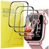 Blueshaweu Pellicola Protettiva Compatibile con SWGOTA Smartwatch da Donna 1,83G-39, HD Trasparente, Pellicola Protettiva Flessibile in TPU [3 Pezzi]