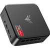 NiPoGi E3B Mini PC ΑΜD Ryzen 5 7530U 8GB RAM/256GB SSD Ufficio da Casa | (Max 4.5GHz, 6C/12T, migliore di 7430U/5500U/5650U/5675U) WiFi 6/BT 5.2/4K@60Hz Triplo Display(HDMI 2.0+DP 1.4+Type-C )