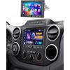 Fuluku Autoradio per Peugeot 3008 5008 Citroen Partner Berlingo 4+64GB 7'' | Stereo per CarPlay/Android Auto Wireless, Schermo TouchScreen 7IPS, Radio Auto Bluetooth/GPS, Retrocamera, FM, WiFi SWC