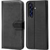 Verco Custodia a libro per Samsung Galaxy A57 5G, per Samsung A57 5G, colore: Nero