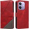 XINNI Cover per Oppo A40m Custodia | Cellulare Libro Antiurto Flip Pelle PU/TPU