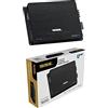 SOUNDSTORM 1 SOUNDSTORM SSL EV4.1600 amplificatore 4 canali 4 x 300 watt rms classe ab 1600 watt max spl cofano bagagliaio auto con bass boost 0/18 db, 1 pezzo
