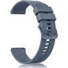 Yisica 20 mm Cinturino compatibile con Garmin Venu Sq 2/Venu/Venu Sq/Venu Sq 2 Music/Venu 2 Plus/Vivoactive 5/3, Classic Silicone Cinturino per Forerunner 645/245