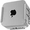 IFCASE Supporto da parete/Vesa in metallo per Mac Studio M1-M5 Max | Cuscinetto in silicone antigraffio, alluminio anodizzato, design di dissipazione del calore