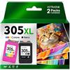 VOTRAINK Cartucce 305XL Compatibili con HP 305 Nero e Colore | con HP DeskJet 2820e 2720e 2720 2710e 2710 DeskJet Plus 4130 4120 4110 Envy 6020e 6022 6022e 6030 6030e Envy Plus 6430e