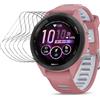 CUFEREDU 6pcs TPU Film per Garmin Forerunner 265S | Orologio intelligente, Film idrogel gel, Morbido, HD trasparente, Protezione Schermo, Sensibili al tatto, Auto-guarigione