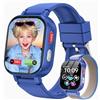 Ucani 4G GPS Smartwatch Bambini, Orologio Intelligente Bambini con Videochiamate | Chat Vocale, Sveglia, Contapassi, Calcolatrice, Camera, IP68 HD Smart Watch per Ragazzi e Ragazze Regalo 4-12 Anni,azzurro