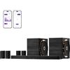ULTIMEA Skywave X100 Dual, soundbar surround wireless 9.2.6 con THX, Dolby Atmos, DTS:X, doppi subwoofer da 10", bassi 18 Hz, 2000W, pass-through 8K, audio livello AVR