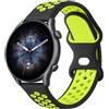 Vancle Cinturino per Amazfit GTR/GTR 2 /GTR 3 /GTR 4 Originale 2 Colores in 1, 22mm Silicone Morbido Cinturini per Amazfit GTR 4/GTR 3/GTR 3 Pro/GTR 47mm