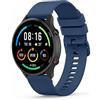 Vancle 22mm Cinturino Orologio per Xiaomi Mi Watch, Silicone Morbido Cinturini di Ricambio per Xiaomi Watch S1 /S1 Active/Color Sport