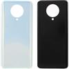 Generico compatibile con XIAOMI POCO F2 PRO M2004J11G / Redmi K30 PRO Copri Batteria Ricambio Protezione Posteriore Back Cover Retro Scocca rigida vetro plastificato + biasesivo (white)