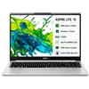 Acer Aspire Lite 15,6" Ryzen 3 5400U, 8GB RAM, SSD 256GB, Windows 11 Home | Schermo IPS Full HD Antiriflesso, ALIMENTATORE INCLUSO, Wi-Fi 6, 2 USB-C e HDMI, RAM Espandibile Fino a 16 GB, Webcam FHD