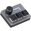 Tbest Tastiera Piccola a 3 Tasti, con Tastiera Cablata Personalizzabile Retroilluminata RGB con Manopola Schermo LCD da 0,96 Pollici per L'editing di Giochi in Streaming