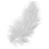 Knorr Prandell KnorrPrandell Gütermann 6619002 - Piume di marabu, 10 cm, Confezione da 15, Colore: Bianco