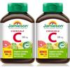 Jamieson Vitamina C1000 Masticabile 120 Cpr. Gusto, Agrumi, 120 compresse, 62 Grammo (Confezione da 2)