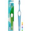 TePe Spazzolino TePe Nova, Medium, Colori Assortiti, 1pz | Punta allungata per un accesso migliore ai denti posteriori, Setole medium per la rimozione della placca facile e sicura