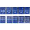 SCHMETZ 50 aghi per macchina da cucire, misura 18, 20, 21, 23, 24, 135 x 17, DPx17