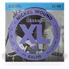 D'Addario d' Addario EXL115 XL 11 - 49 corde per chitarra elettrica Twin set W/e